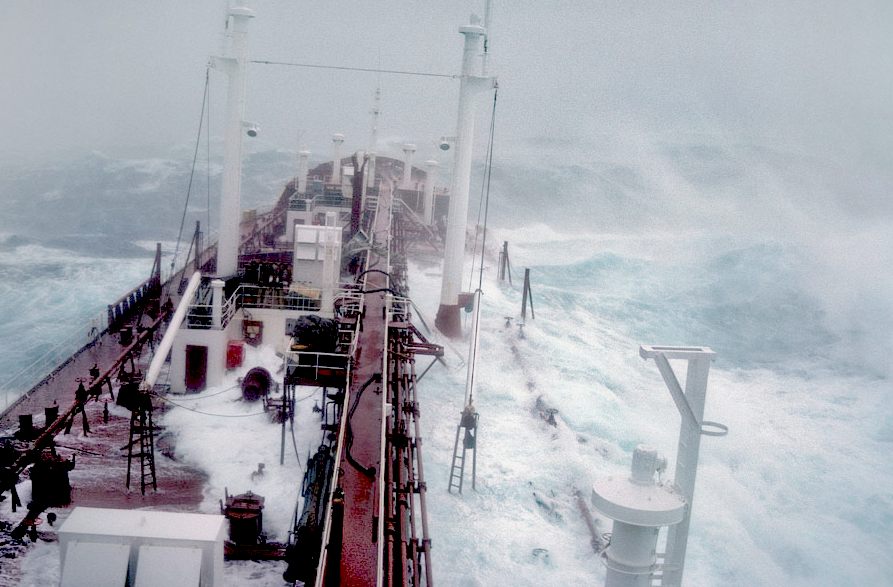 How Large Vessels Withstand Hurricanes